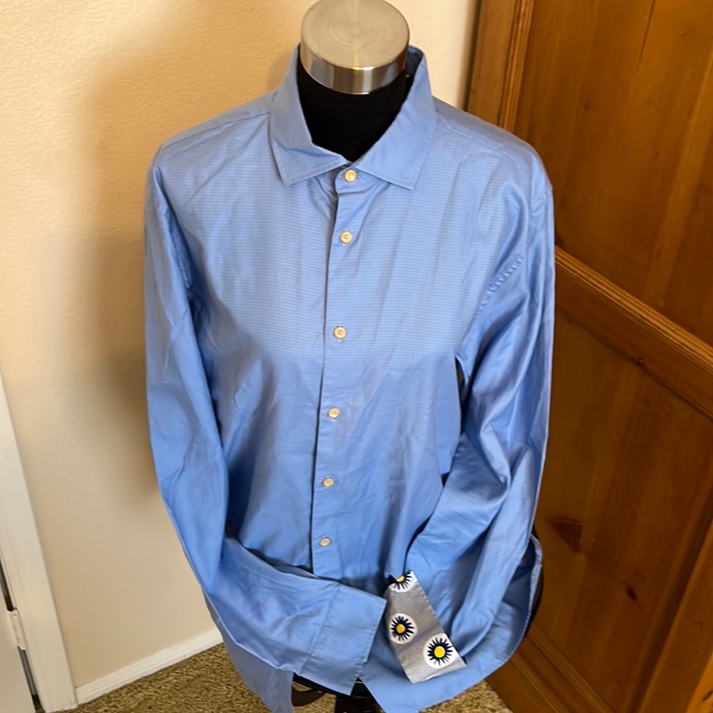 Men’s Ted Baker Micro Dobby shirt. 100% cotton. New with tags on.